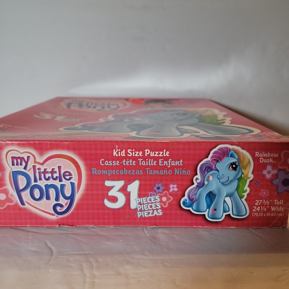 My Little Pony Kid Size Vintage Rare Puzzle 31 pcs. - Picture 3 of 7